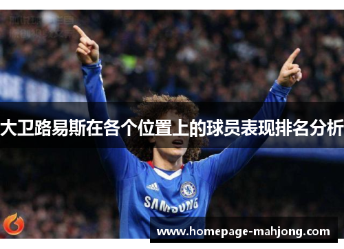 大卫路易斯在各个位置上的球员表现排名分析